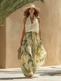 Tali – Elegant Floral Two-Piece Set