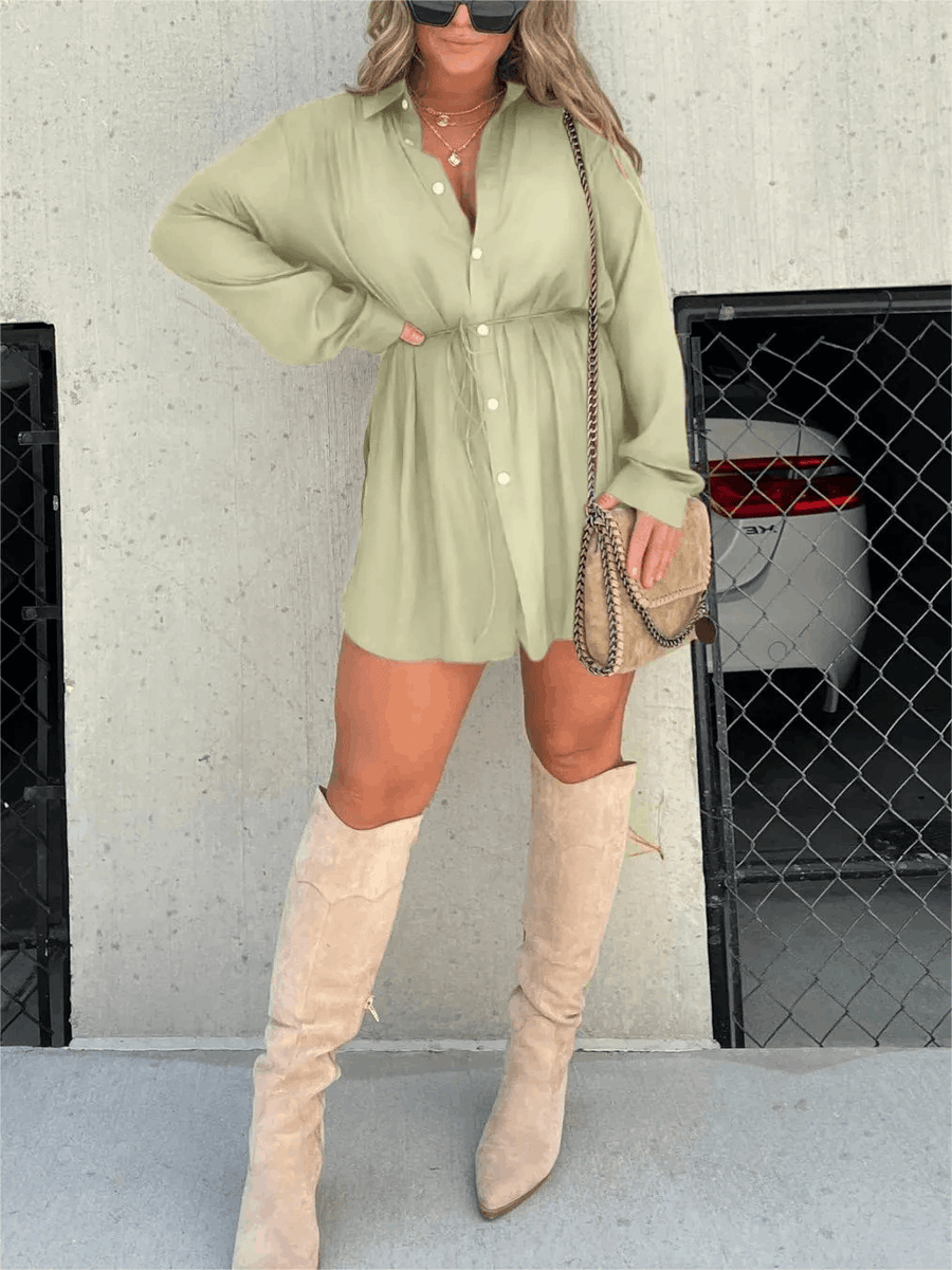JESSICA | SATIN ROMPER Mint Green