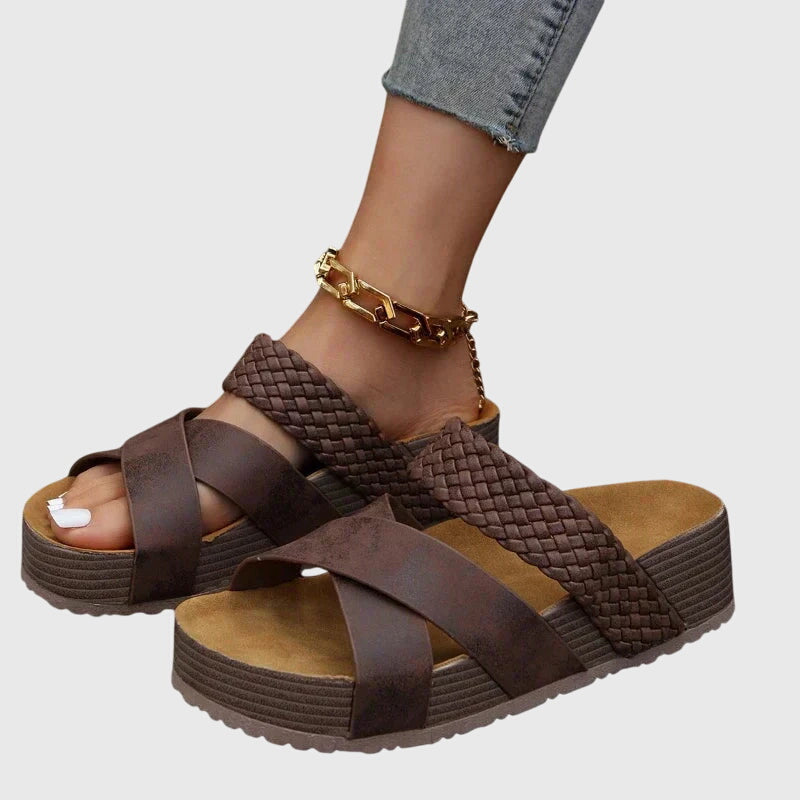 Sophie | Orthopedic Sandals Brown