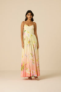 Avya Corset Maxi Dress