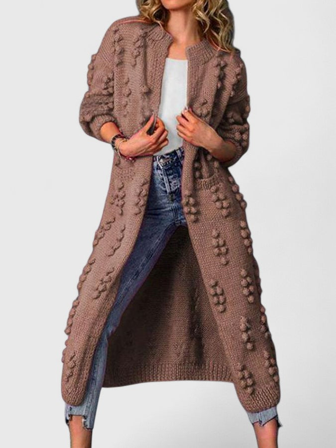 Anzherrah | Comfortable Cardigan Coffee
