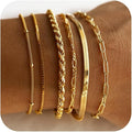 Vernetta™ | Gold Bracelet Set