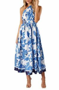 Aminah Puff Sleeve Maxi Dress (Women)