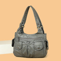 Soft Structured Shoulder Bag