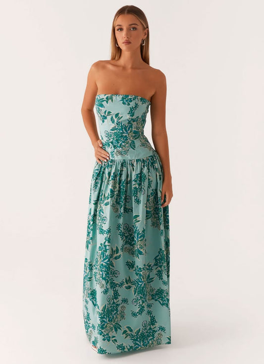 Andorra Maxi Dress Cloud Nine Floral