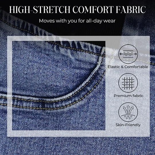 Eliana – High Waist Stretch Flare Jeans for Everyday Wear