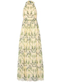Agua Bendita Acanella Habitat Maxi Dress Neutrals