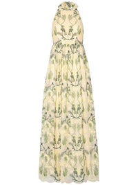 Agua Bendita Acanella Habitat Maxi Dress Neutrals