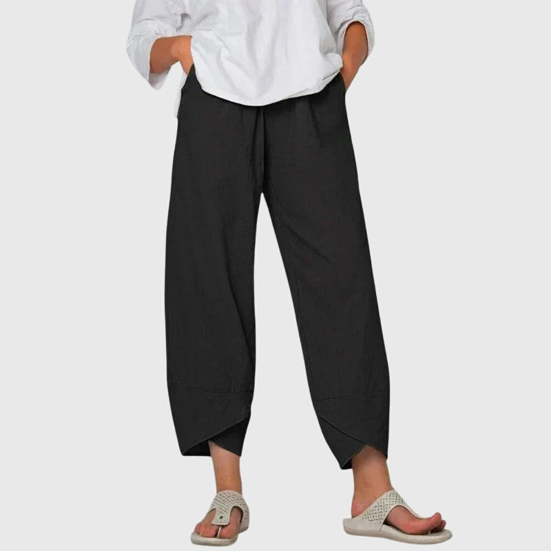 Leona | Comfortable Pants Black