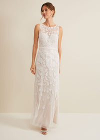 Ottilie Beaded Maxi Wedding Dress Phase Eight AU