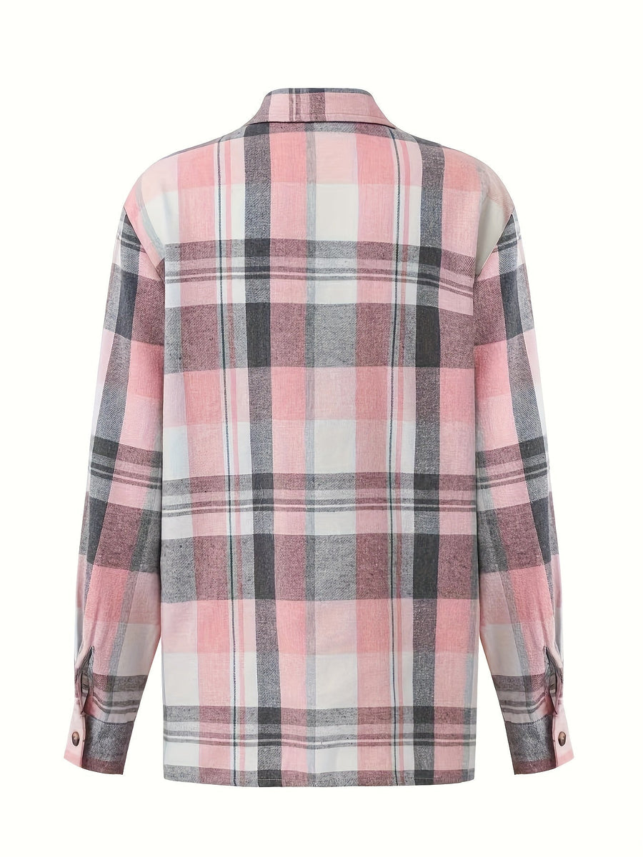 Colette – Long Sleeve Gingham Summer Shirt