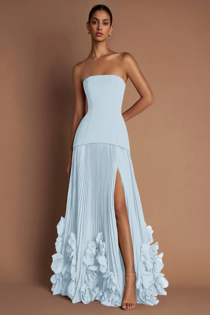 Marnie Light Blue Maxi Dress