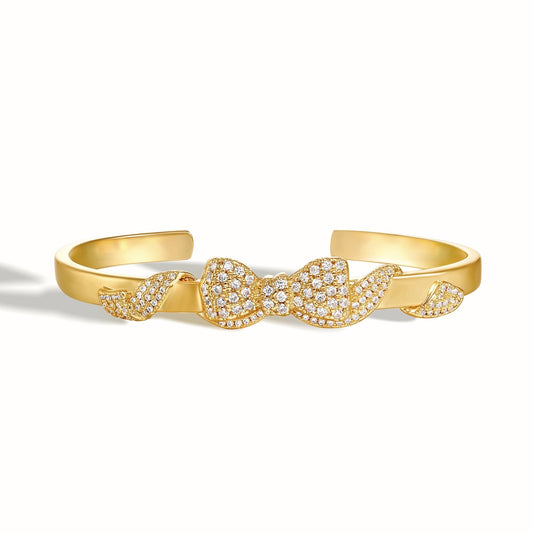 Aurora Open Bow Bracelet