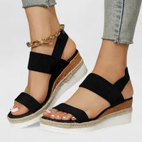 Merill | Orthopedic Sandals Black