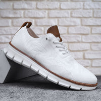 Keaton – Ultracomfort Breathable Shoes in White