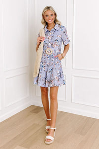 Ready For Brunch Floral Mini Dress
