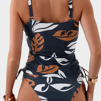 Yvaine - Bikini with Tropical Leaf Print