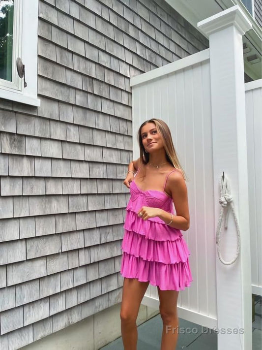 Cute A Line Spaghetti Straps Homecoming Dress,Party Dress