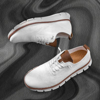 Keaton – Ultracomfort Breathable Shoes in White