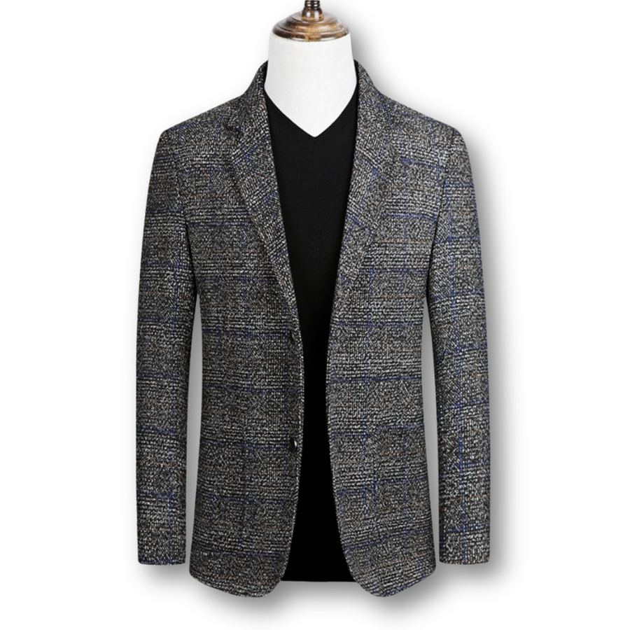 Bradley – Elegant Checked Blazer
