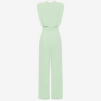 Aria - Belted Fluid Jumpsuit