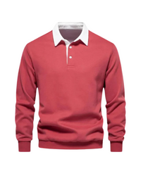 Curtis – Casual Polo Knit Sweater