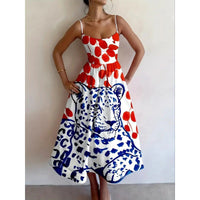 Gemma - Wild Muse Midi Dress