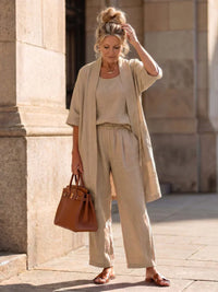 Runa - Lightweight Linen Co-Ord Set