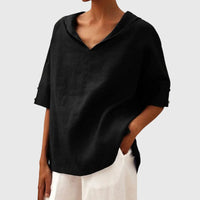 Ayla | Blouse - Khaki Black
