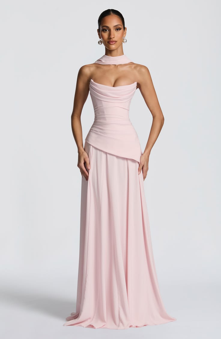 Patricia Maxi Dress Blush