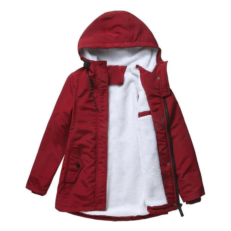Pippa – Cozy Quilted Winter Coat with Hood