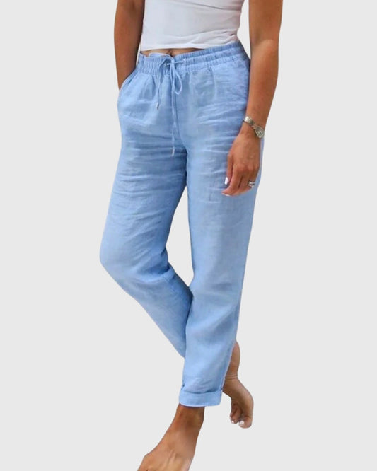 Margaret | Elegant Women's Pants Blue