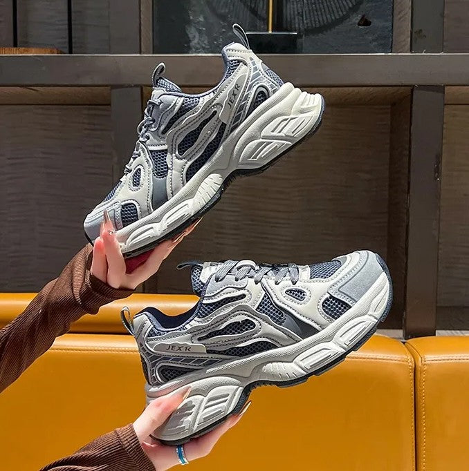 Jane Retro Chunky-Sole Sneakers