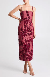 Gemma Beaded Floral Cocktail Dress (Women)