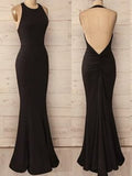 Trumpet Mermaid Halter Sleeveless Floor Length Spandex Dress
