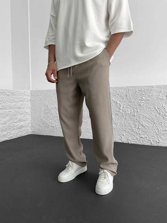 Diedier | Comfortable Ribbed Trousers