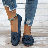 Natalie – Classic Loafers with Tassel Detail