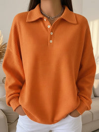 Availen | Elegant Sweater Orange