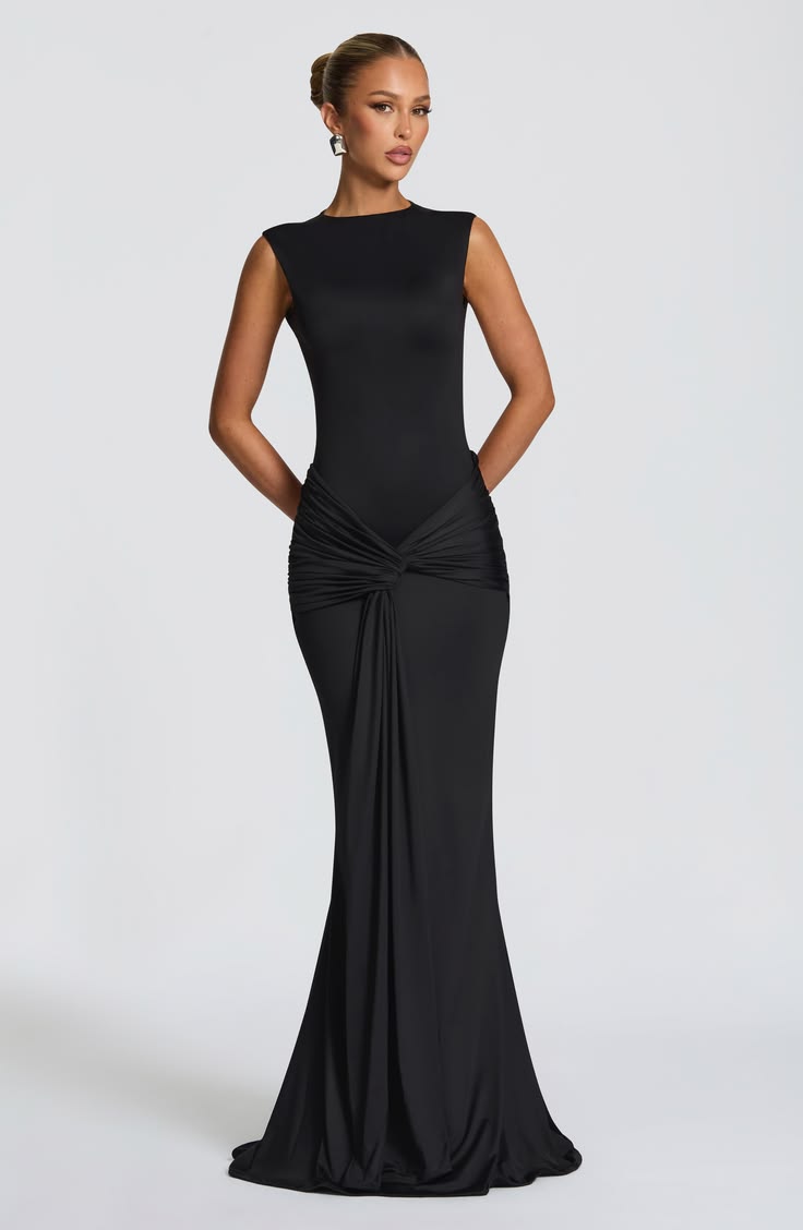 Lorenza Maxi Dress Black