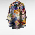 Christabel - Elegant Linen Summer Blouse