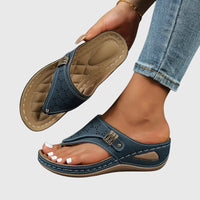 Kaylie | Orthopedic Sandals Navy