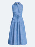 Free Assembly Women's And Women's Plus Sleeveless Cotton Maxi