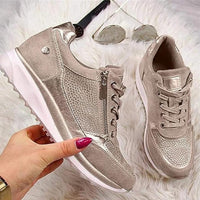 Gwendolyn – Zip-Up Orthopedic Sneakers