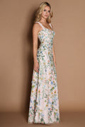 Amarie Blush Pink Multi Maxi Dress
