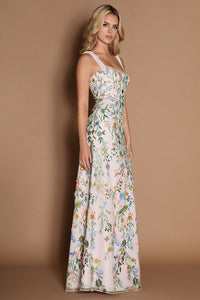 Amarie Blush Pink Multi Maxi Dress