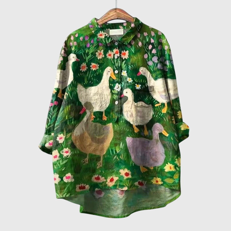 Lumi | Blouse Green