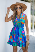 Fragments Abstract Mini Dress