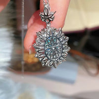 Aquamarine D Necklace