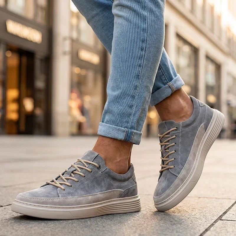 Renzo - Suede Cushioned Sneakers