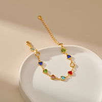 Clarah – Heart Charm Bracelet